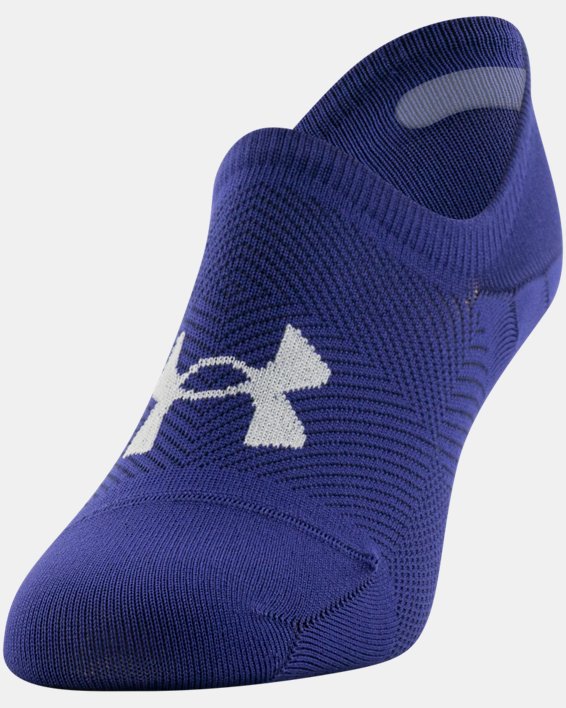 Women's UA Breathe Lite Ultra Low Liner Socks 6-Pack, Blue, pdpMainDesktop image number 17
